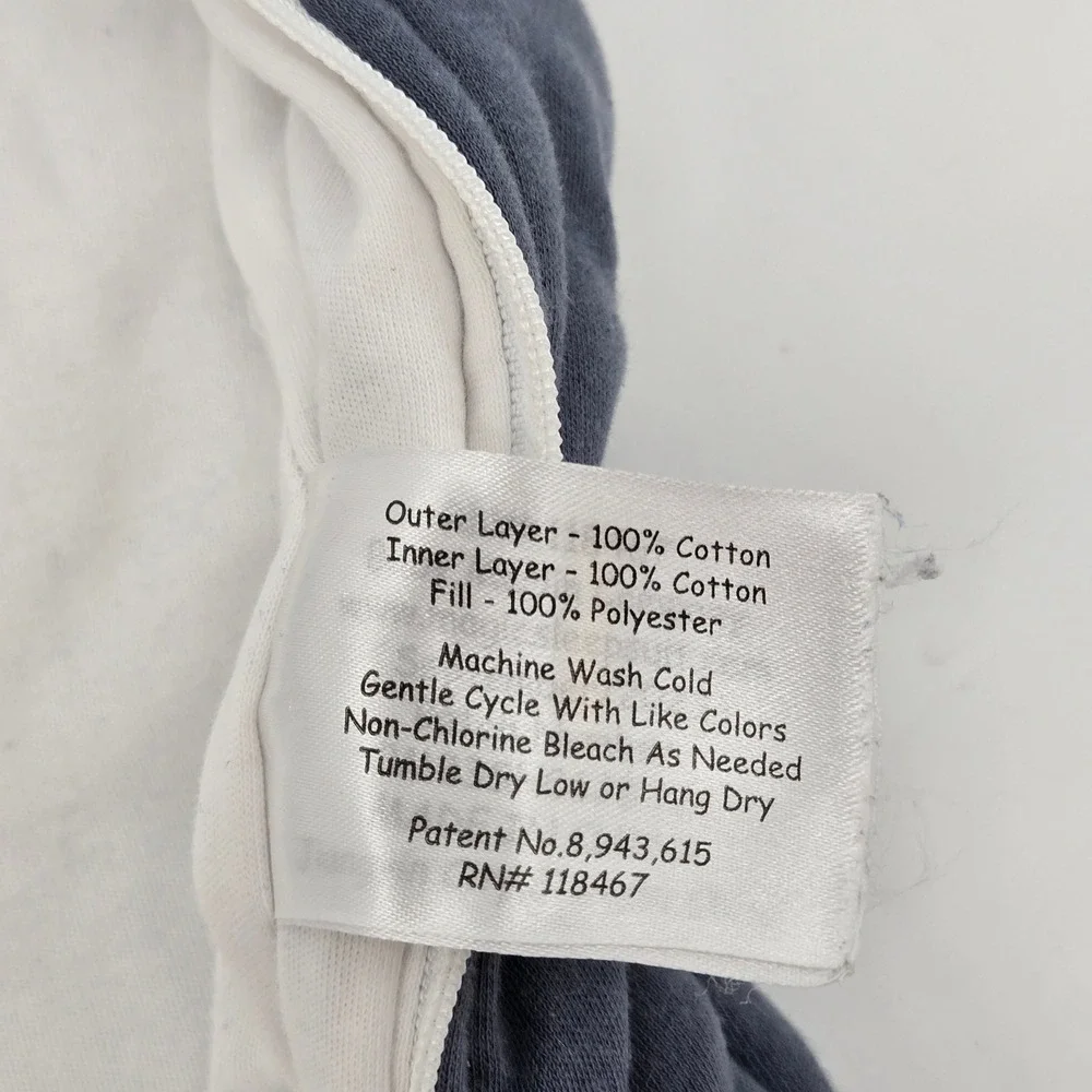Baby Merlin's Magic Sleepsuit Small 3-6 Months Blue Cotton Swaddle Transition